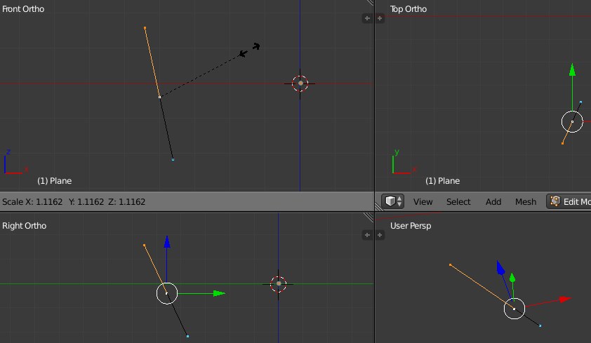 Extruding a line along a weird angle - Modeling - Blender Artists Community