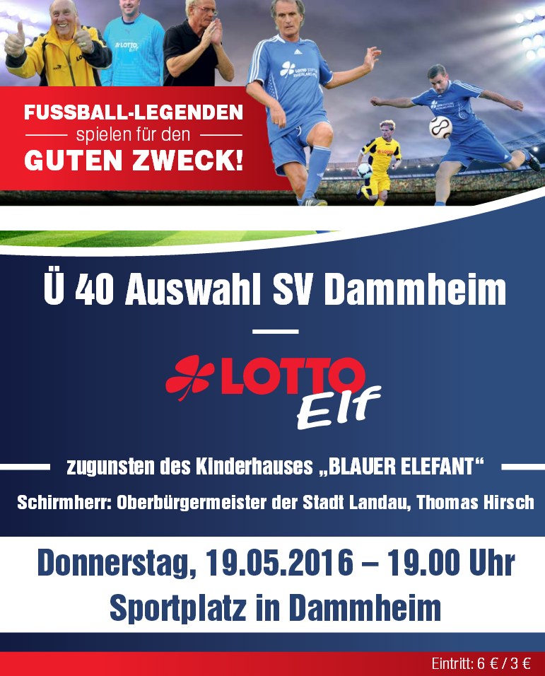 Die Lotto-Elf kommt nach Dammheim