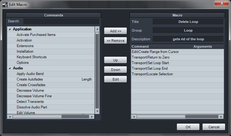 studio one loop selection studio one loop selection